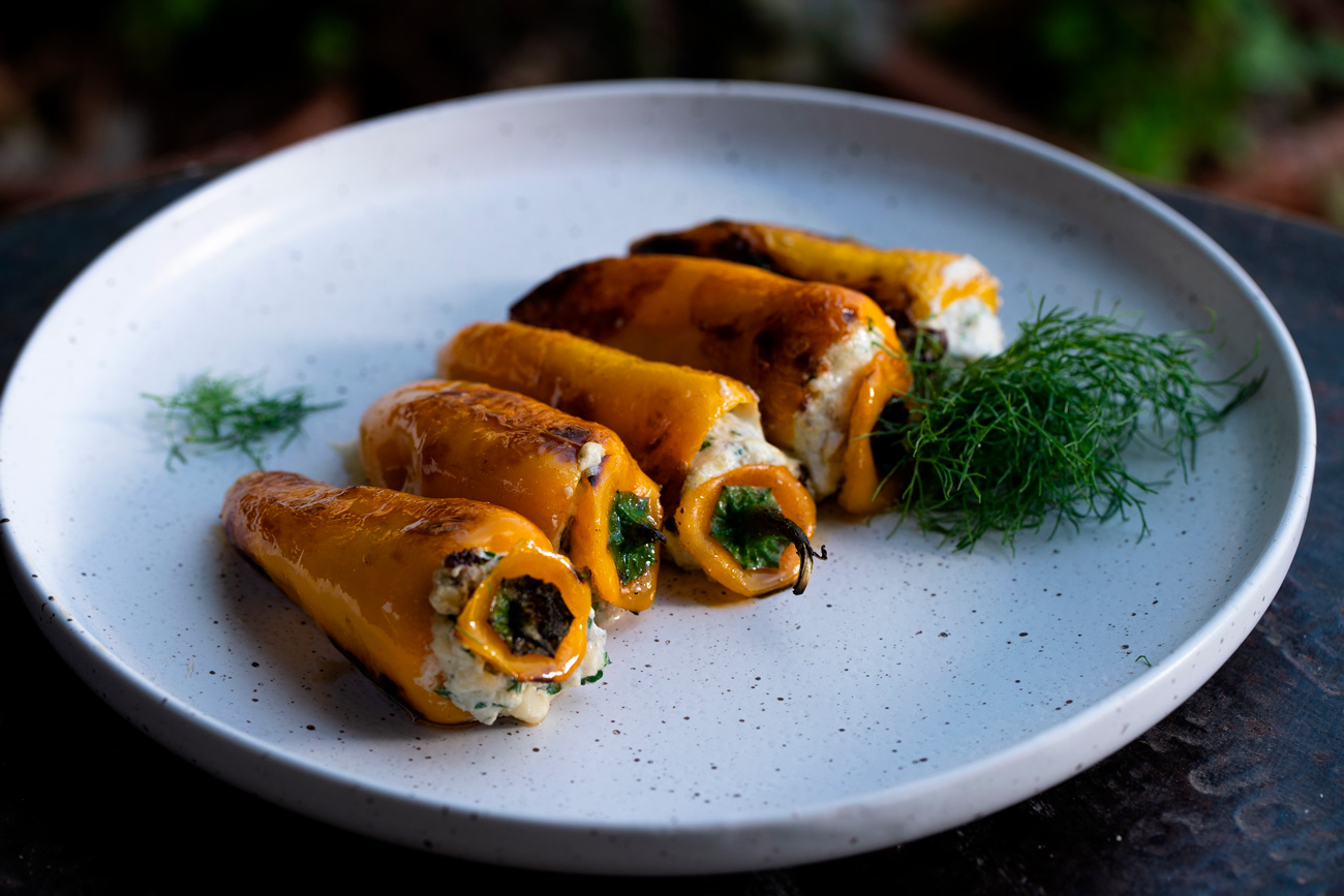 ajies con boquerones y queso danbo Noal